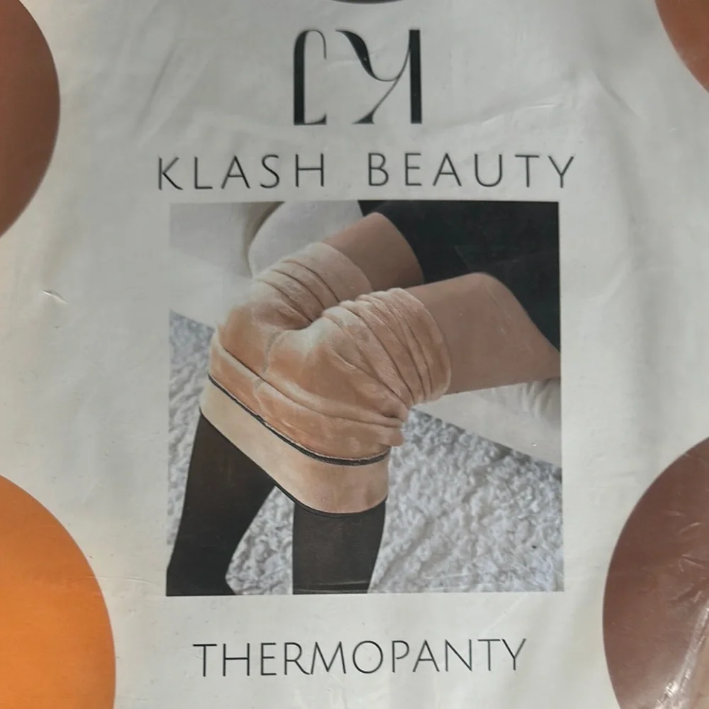 Klash Beauty winter tights heart design thermopanty size small